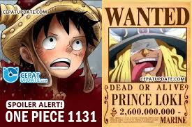 Spoiler Awal One Piece 1131: Bounty Loki Terungkap! Kemungkinan Reuni Nico  Robin dan Saul di Elbaf!