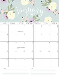 January Monthly Calendar 2019 Calendar Printables Calendar Wallpaper Free Printable Calendar