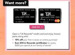 Credit card offers > the tjx rewards® credit card. Tj Maxx Private Shopping Exclusive Join Tjx Rewards Today Milled
