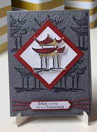 stampin up power of hope asian cards hand stamped cards stamped cards