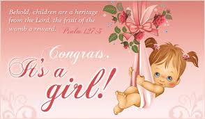 It S A Girl Ecard New Baby Girl Wishes Baby Girl Wishes New Baby Products