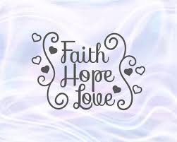 Download Faith Hope Love Svg Files For Cricut Clipart Religious Christian T Shirt Lettering Svg Files For Cricut