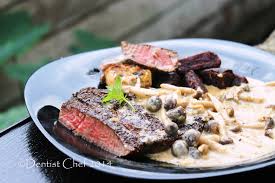 Grease the pan lightly with butter, olive oil, or the pro move of using some of the fat cut from the edges of your wagyu steak. Dentist Chef Ribeye Steak Recipe Dentist Chef
