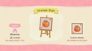 Fruit Signs By Rhenna Of Lunatea Found In Private Acnh Custom Designs Animal Crossing Game Animal Crossing Villagers Animal Crossing