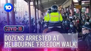 Breaking stories and news headlines from melbourne and the rest of the state. Melbourne Freedom Protests At Queen Victoria Market 10 News First Youtube