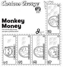 Curious George Printables Play Money Curious George Crafts Curious George