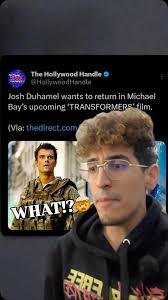 JOSH DUHAMEL WANTS TO COME BACK IN MICHAEL BAYS NEXT LIVE ACTION  TRANSFORMERS MOVIE🤯😭!?, What do you think about this!?!?!?, #transformers  #breakingnews #bumblebee #optimusprime #fyp #autobots ...