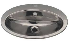 Mm 800 / mm 900 se inizio composizione foro incasso: Lx1250 Lavabo Ovale Con Foro Rubinetto In Acciaio Inox 530x450x160 Mm Lucido