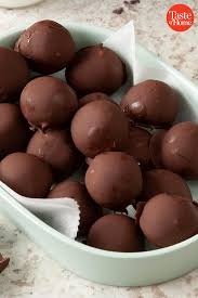 Buckeyes Recipe Candy Recipes Christmas Candy Recipes Desserts