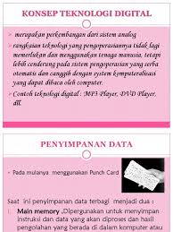Contoh soal tekhnologi digital fisika kelas 12. Teknologi Digital