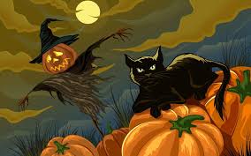 2.scary bat design, strong halloween atmosphere. Cartoon Halloween Cat Desktop Wallpapers Top Free Cartoon Halloween Cat Desktop Backgrounds Wallpaperaccess
