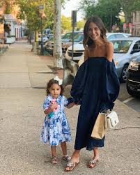 Atlanta Linen Dress In Navy Fashion Arielle Charnas Style Girl Fashion