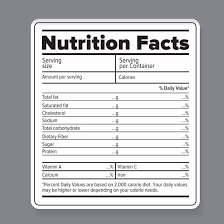 Nutrition facts label is a popular label that appears on most packaged food in many countries including us. Nutrition Facts Label Template Unique Nutrition Facts Vector Label Graphic Objects Creative Nutrition Facts Label Nutrition Labels Nutrition Facts
