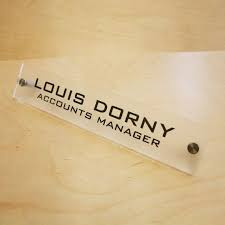 Nameplate , wooden name plates. Modern Office Door Name Plates Novocom Top