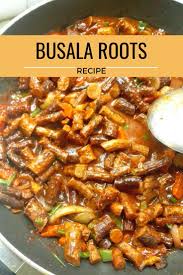 Busala Lusala Beef Stew Zambian Food Zambian Kitchen African Food Zambian Food Ugandan Food