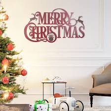 Huge Metal Merry Christmas Sign Merry Christmas Sign Christmas Signs Christmas Decorations