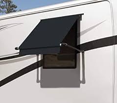 Find how to build window awnings today! Amazon Com Carefree Wg0604e4eb Simply Shade Rv Window Awning Black Vinyl 6 72 Automotive