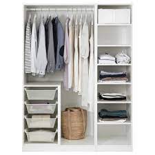 Your plan to cut the top half and cap it with the original top panel is workable. Pax Wardrobe White Bergsbo White Ikea