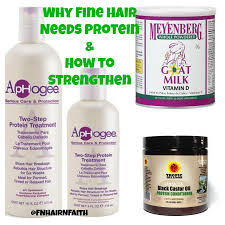 Strain out the coconut pieces and use the remaining coconut milk. Why Fine Hair Needs Protein Strengthening Fine Hair With Protein