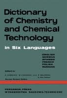 Maybe you would like to learn more about one of these? Dictionary Of Chemistry And Chemical Technology Sciencedirect