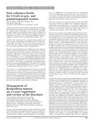 Literature essay example on what rain symbolize in literature. Pdf New Reference Levels For Ca125 In Pre And Postmenopausal Women Hoa Nguyen Academia Edu