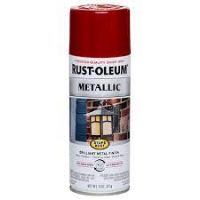 Stops Rust Metallic Spray Paint