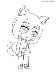 Search q gacha life coloring pages tomboy tbm isch. Gacha Life Coloring Pages Coloring Pages Color Print