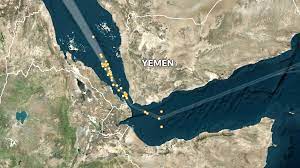 Map of Red Sea attacks shows how US warships could repel Houthi rebels