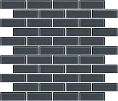 This fantastic backsplash, and the story behind it, was sent to us by tracy, one of our amazing customers in indianapolis, indiana. Susan Jablon Mosaics 1x3 Inch Medium Gray Glass Subway Tile Backsplash Tile Amazon Com