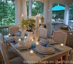 9 Great Features For Your Screened Porch Beautiful Table Settings Summer Dining Cottage Style Decor