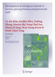 The scientific journal plant cell reports is included in the scopus database. Pdf Development Of Interspecies Hybrids To Increase Ginseng Biomass And Ginsenoside Yield