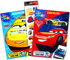 Apr 27, 2017 · printable lightning mcqueen from cars 4 disney coloring page. Buy Disney Cars Coloring Book Set 2 Books Featuring Lightning Mcqueen 96 Pages Int Ed Online In Hungary B0149n11b0