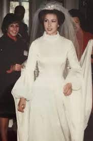 Princess Anne On Her Wedding Day November 14 1973 Princess Anne Wedding Royal Wedding Gowns Royal Wedding Dress