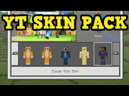 Maybe you would like to learn more about one of these? Minecraft Xbox Pe Youtuber Skin Pack Tutorial Youtube