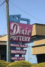Dixie Pottery Abingdon Vintage Neon Signs Old Signs