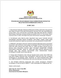 Kalo boleh berpendapat menurut saya salah satu alasan mengapa kesehatan begitu diperhatikan di malaysia adalah kerena jasa perdana menteri kami mahathir muhamad yang juga seorang dokter. Kenyataan Akhbar Kementerian Kesihatan Kementerian Kesihatan Malaysia Facebook