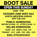 Dagger Lane Car Boot Sale