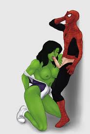 She-Hulk & Spider-man Pt. 2 by Frosty19_40 - Hentai Foundry