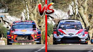 Neville's demise handed katsuta, who is yet to score a wrc podium, a shock lead although the japanese driver has a 0.8s advantage. Rallye Monte Carlo 2020 Thierry Neuville Vs Sebastien Ogier Hyundai I20 Wrc Vs Toyota Yaris Wrc Youtube