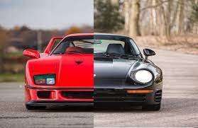 Discover the ferrari 599 gtb fiorano, the gran turismo model launched in 2006, powered by an engine of 5998.80 cc: Ferrari F40 Vs Porsche 959 Which Would You Pick Carbuzz