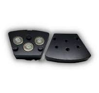 RF Mag Adapter Series: Threaded Trapezoid Magnetic Plate