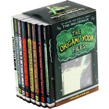 You can learn how to make origami star wars characters, do block and it even teaches you how to speak like yoda! The Origami Yoda Files 8 Book Box Set By Tom Angleberger Walmart Com Walmart Com