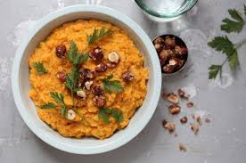 Puree De Carotte Lentilles Corail A La Cardamome Par Academie Du Gout Recette Puree Carotte Alimentation Recettes De Cuisine