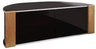 I ordered the cabinet in black, with the beadboard doors in the old look. Sirius 1200 Black And Oak Corner Tv Cabinet