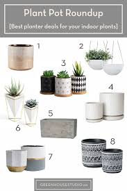 Planters, containers, gardening pots, nursery pots, biodegradable pots, saucers. Pots For Indoor Plants Choose Your Best Type Based On How You Water Your Plants Greenhouse Studio