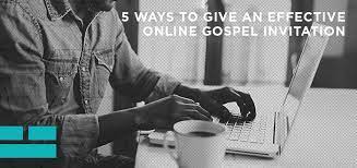 One of the most essential mandates mj spreading the gospel has as a believer is to spread the gospel of jesus christ. 5 Ways To Give An Effective Online Gospel Invitation