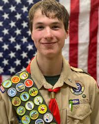 I am happy to announce the newest Eagle Scouts of Troop 210, Jaxon Freeman  132, Colton Hann 133, Ashlyn Eldridge 134 and Grant Eldridge 135