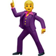Man Dancing Emoji U 1f57a Dance Emoji Emoji Dancing Men