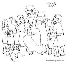 Thank god, pun intended, that she has a sense of humor and isn't an uptight bible loving kind. Jesus Christ With Children Coloring Pages Printable