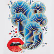 Jonathan's desire to design all the bits one needs to create a. Jonathan Adler 750 Piece Lips Shaped Puzzle Washable Mice From Maileg And Organic Cotton From Liewood